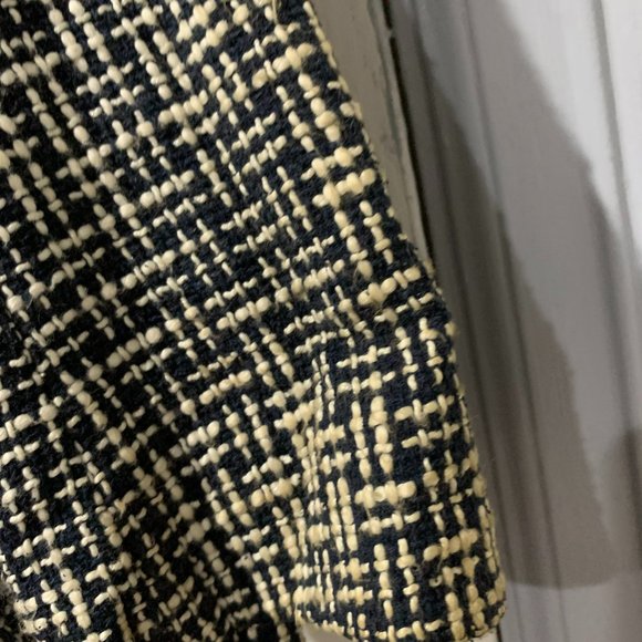 NWT Michael Kors Tweed Jacket 100% Leather Mini Skirt  Size 2 - Picture 6 of 12